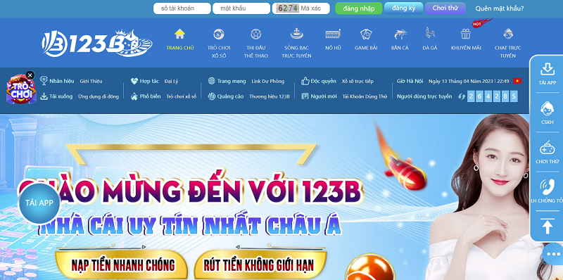 123B - Nhà cái Casino uy tín nhất nhì Châu Á